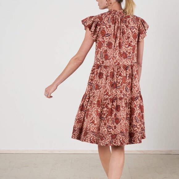 ULLA JOHNSON Kasim Dress Size 6 - Picture 3 of 10